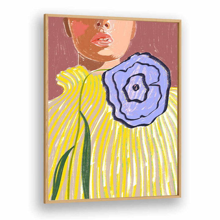 BLOSSOM ELEGANCE , PORTRAITS & FIGURATIVE ILLUSTRATIONS