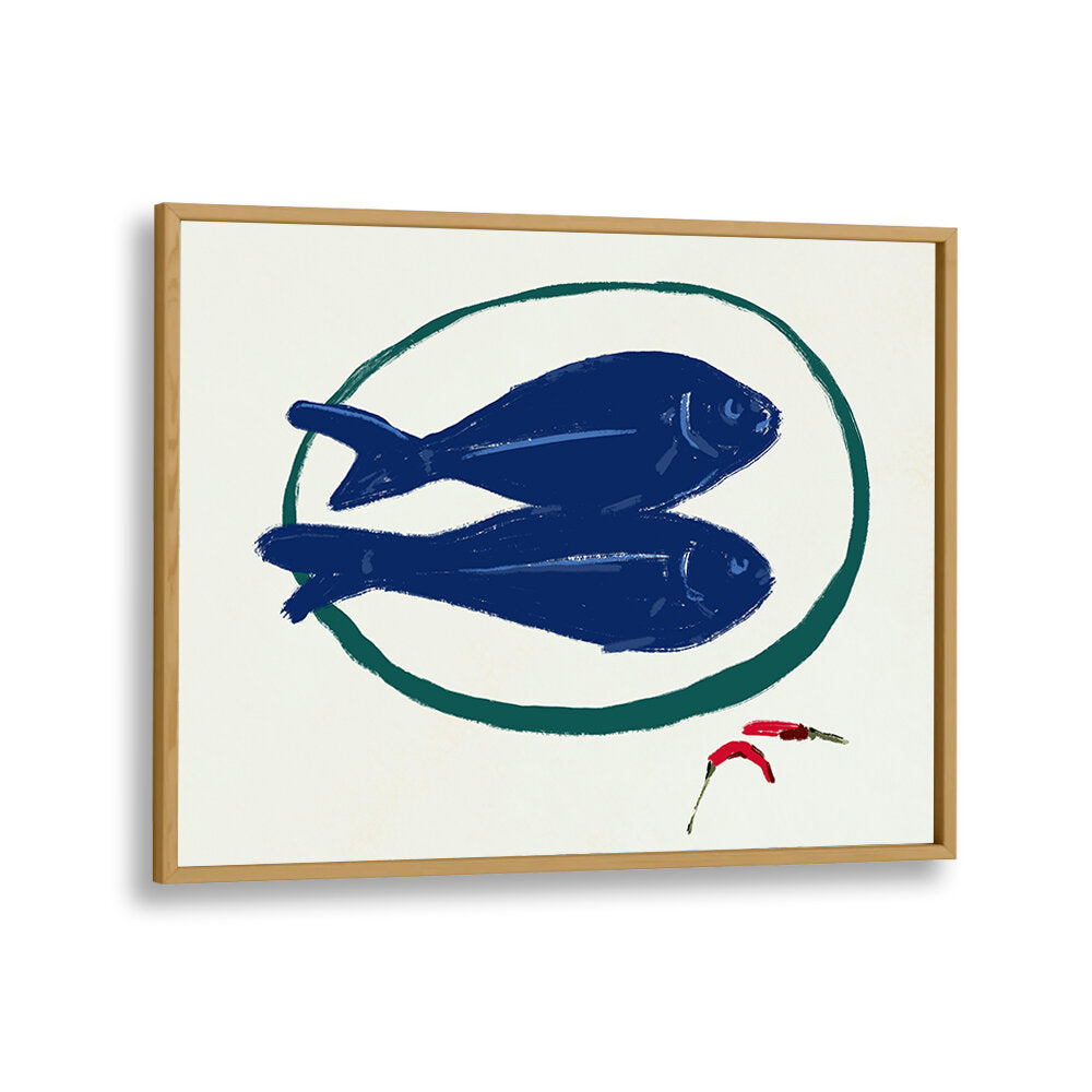BLUE FISH AND SPICE , KITCHEN POSTERS