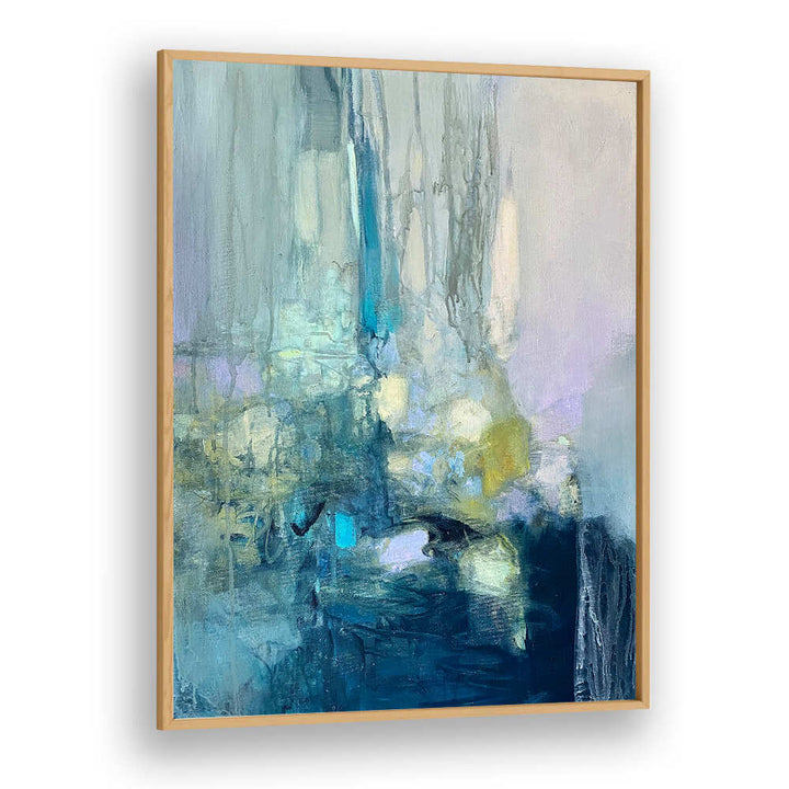 BLUE GREEN ABSTRACT FLOW