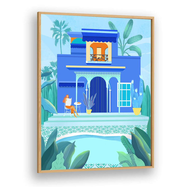 BLUE OASIS , TRAVEL POSTERS