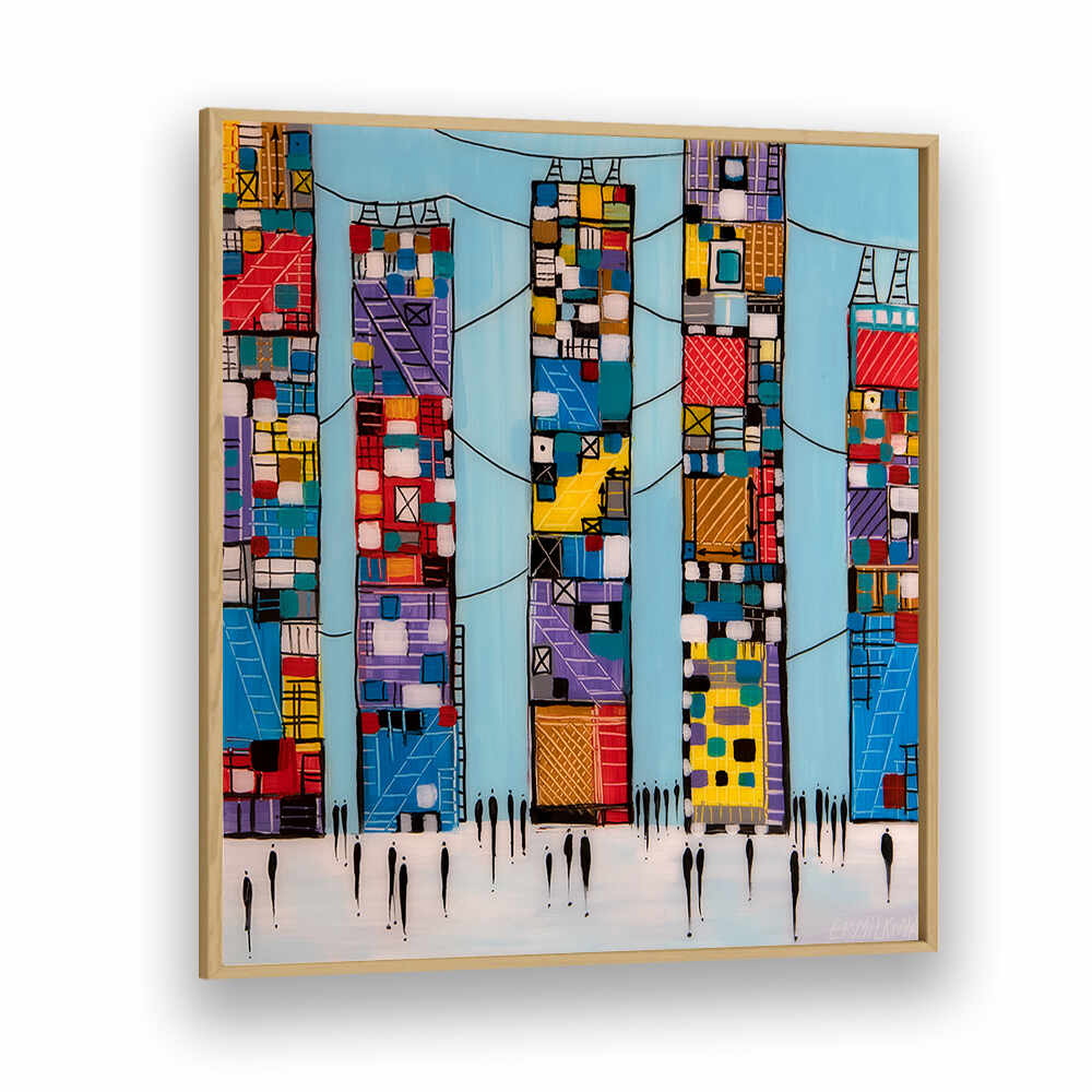 BLUE SKY , MODERN IMPRESSIONISM PAINTINGS