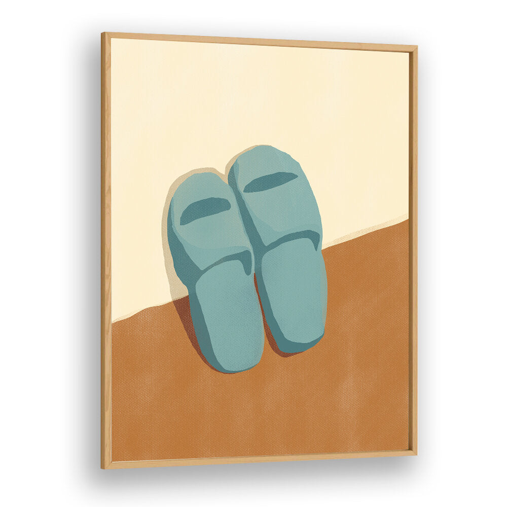 BLUE SLIPPERS , FASHION POSTERS