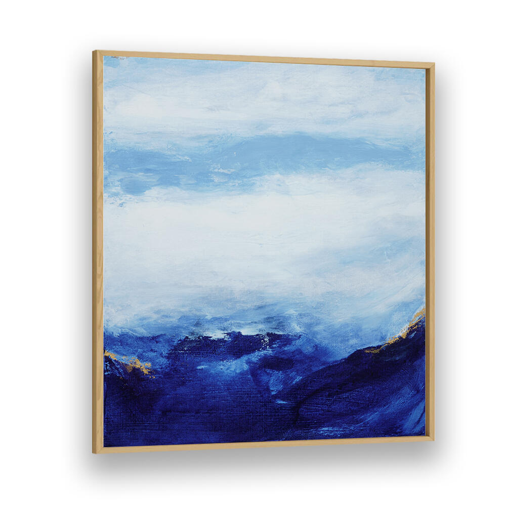 BLUE AND WHITE LANDSCAPE