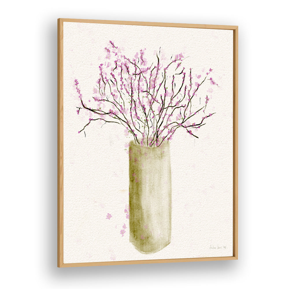 BLUSH PINK FLORAL VASE