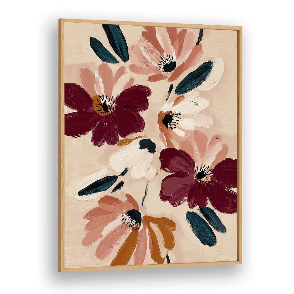 BLUSH AND WINE BLOSSOMS I