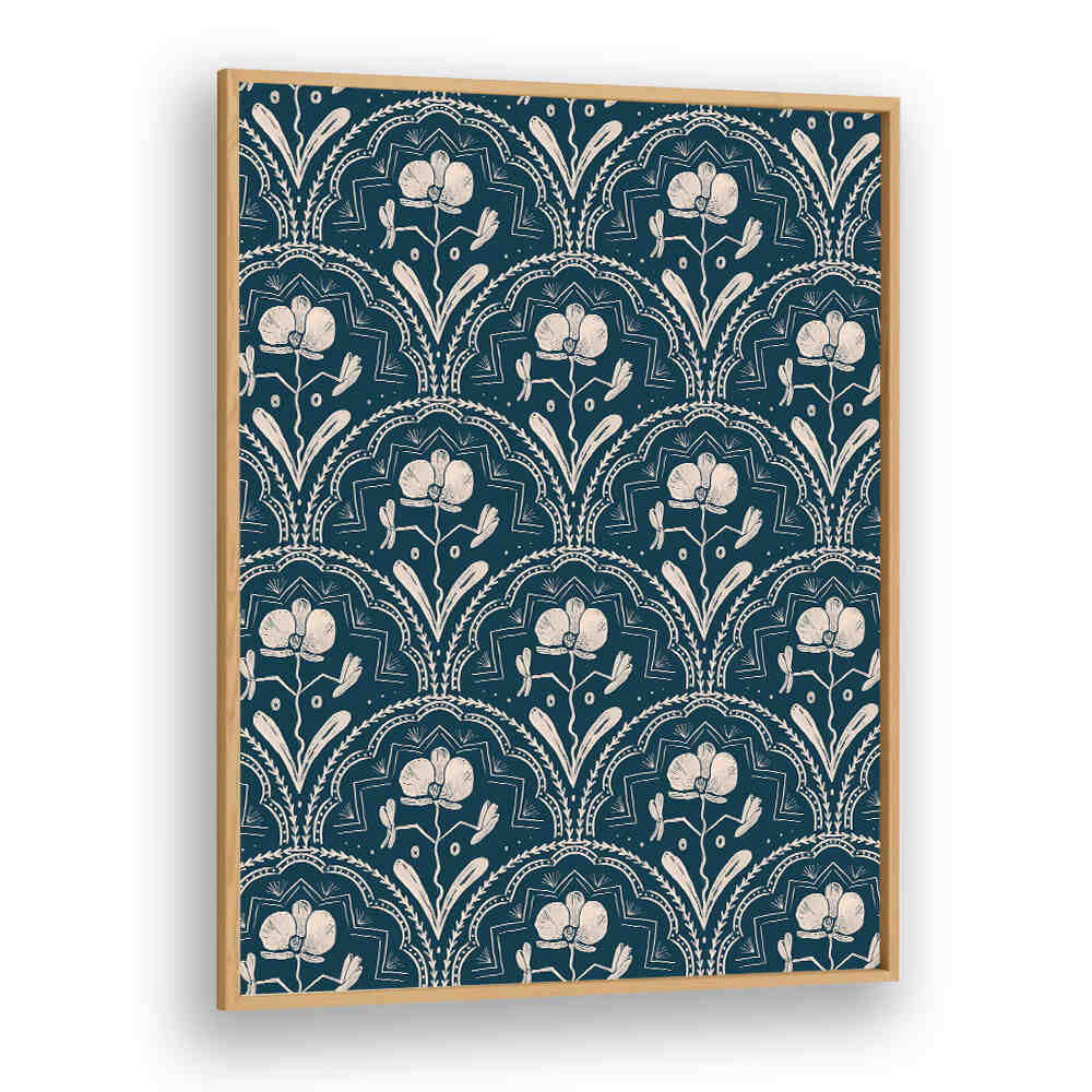BOHO ORCHID TILES PATTERN