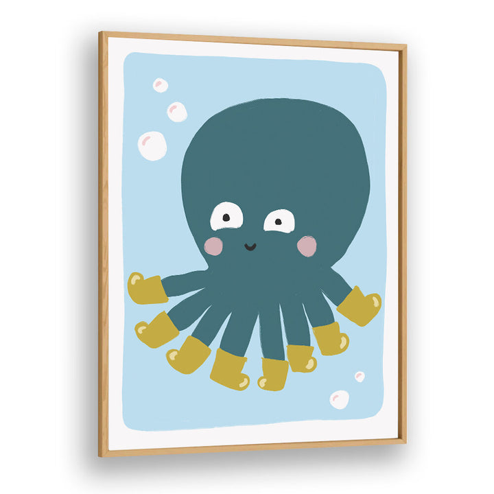 BOOTED OCTOPUS FUN , KIDS ROOM PAINTINGS
