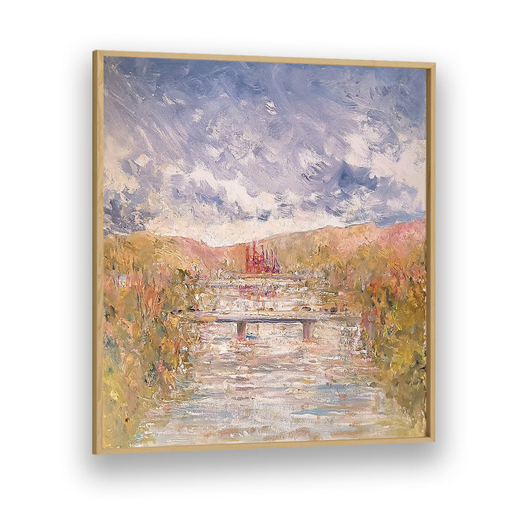 BRIDGE BENEATH THE AUTUMN HILLS