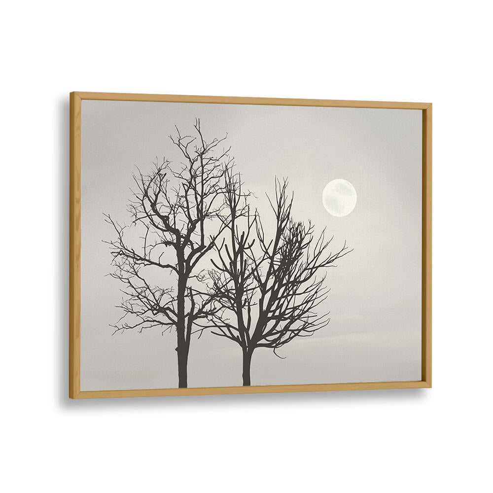 BRIGHT MOON LIGHT , LANDSCAPE PAINTINGS