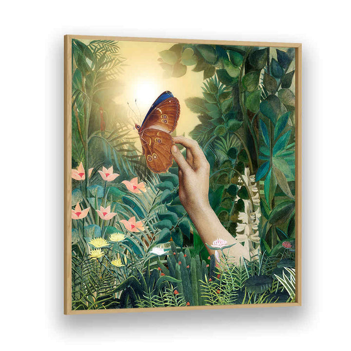 BUTTERFLY SUNRISE , ANIMAL PAINTINGS