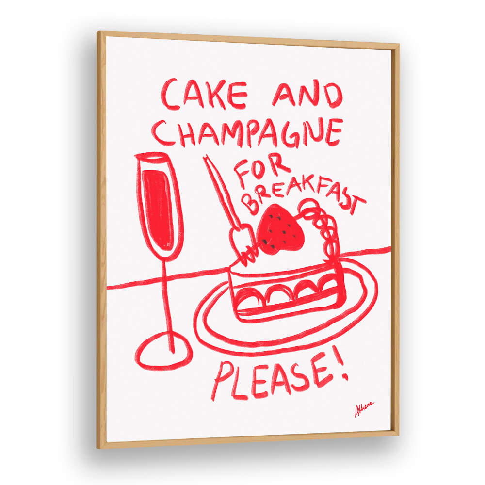 CAKE AND CHAMPAGNE , BAR & CAFE ART
