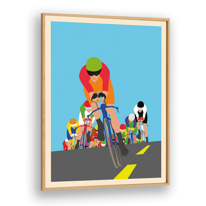 CHASING PACK ART PRINT , SPORTS POSTERS