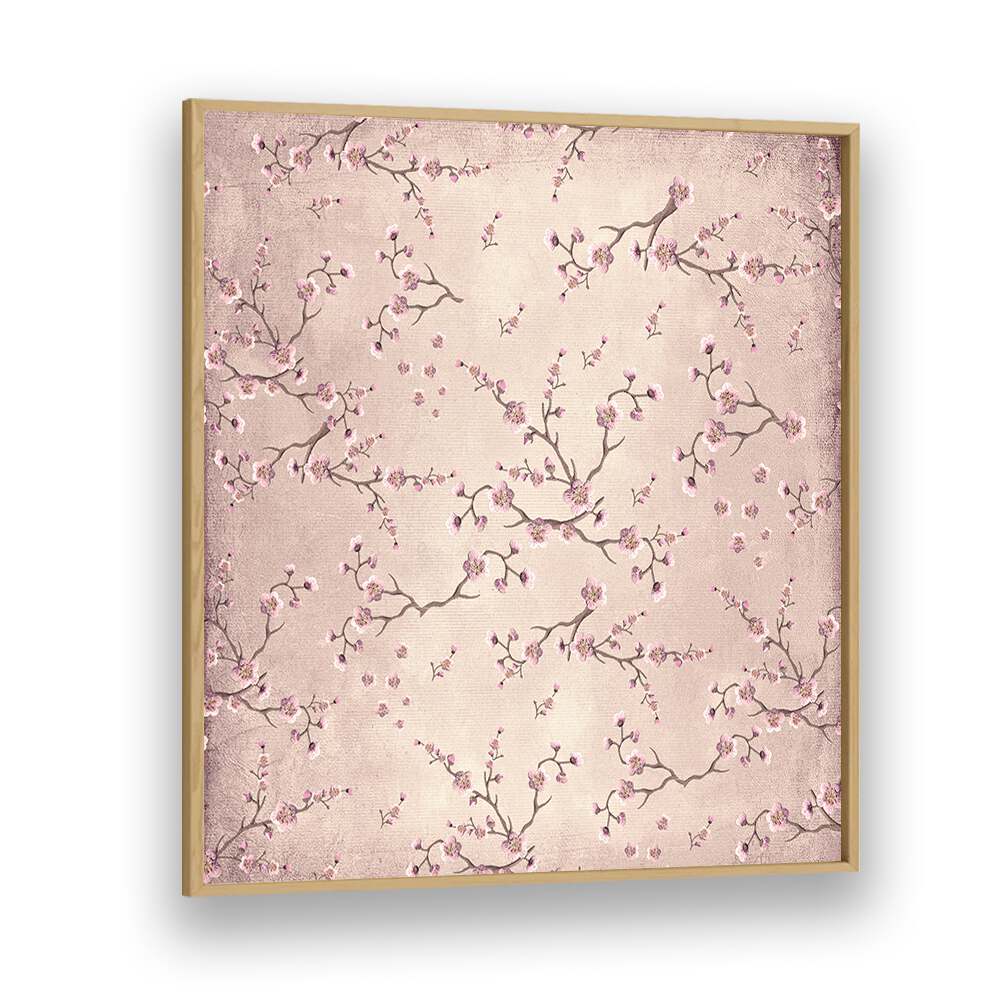 Elegant CHERRY BLOSSOM DANCE, FLORAL FLOWER PAINTINGS showcasing delicate blossoms, perfect for spring decor.