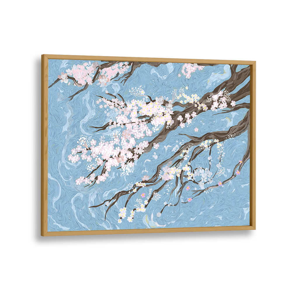 CHERRY BLOSSOMS , FLORAL FLOWER PAINTINGS