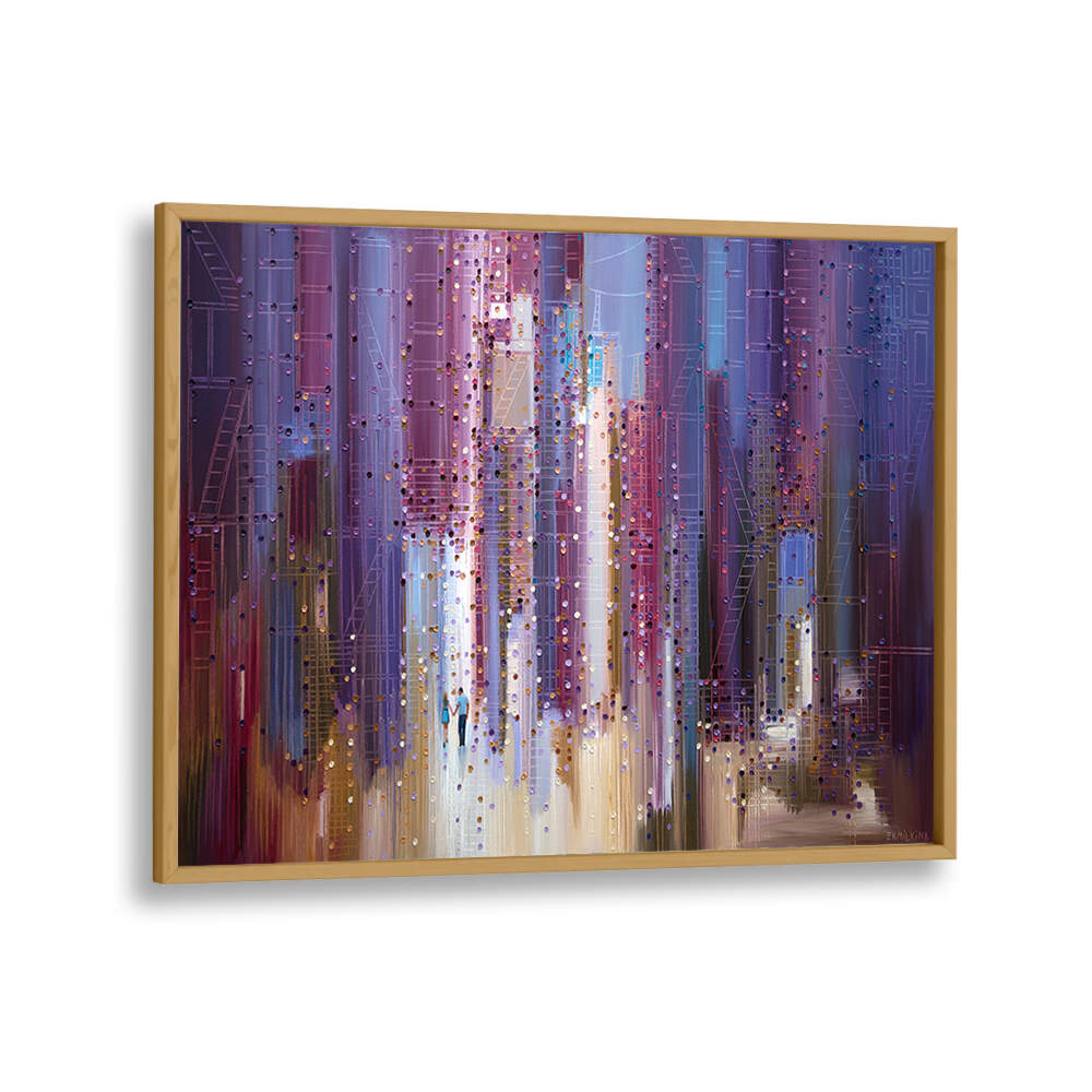 CITY ROMANCE , MODERN IMPRESSIONISM PAINTINGS