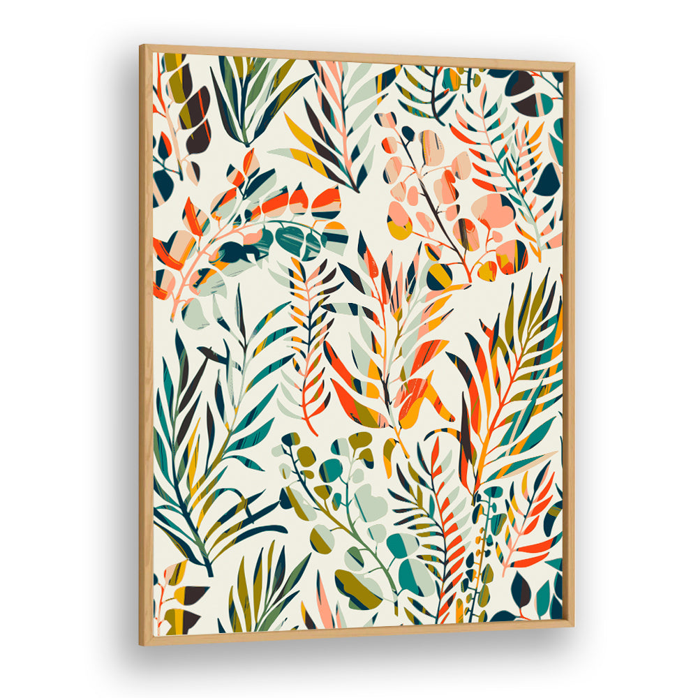 COLORFUL BOTANICAL PATTERN
