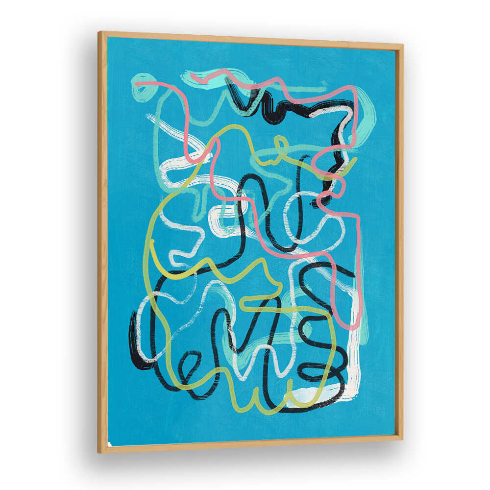 COLORFUL LINES , ABSTRACT PAINTINGS