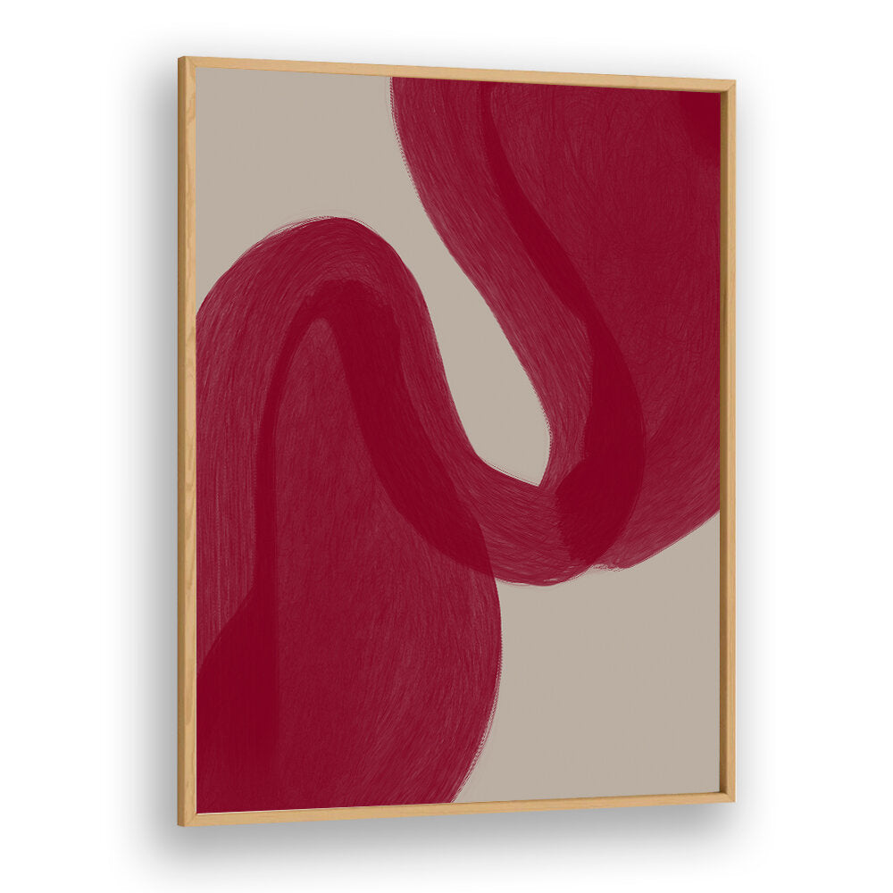 COLOUR PALETTE BURGUNDY II . ABSTRACT PAINTINGS