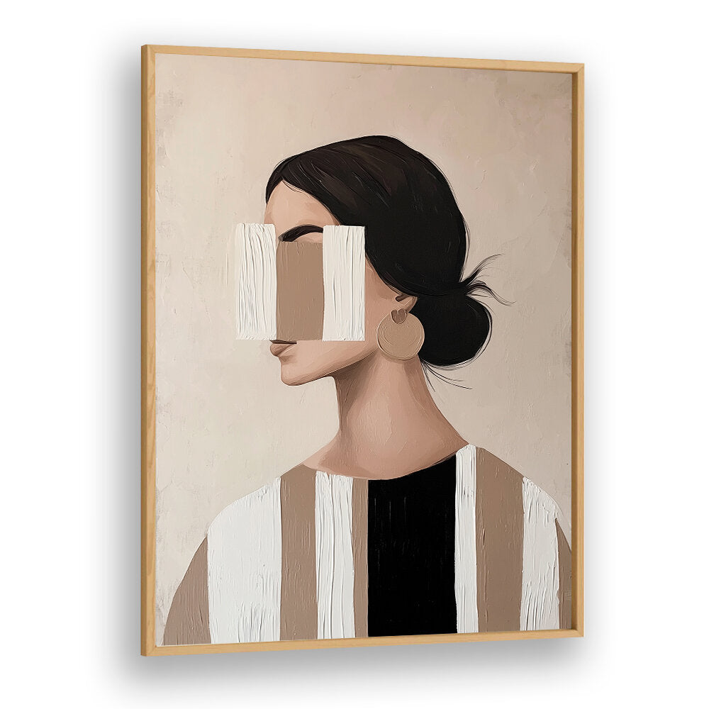 COLOUR PALETTE MOCHA MOUSSE XI , PORTRAITS & FIGURATIVE ILLUSTRATIONS