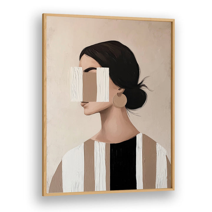 COLOUR PALETTE MOCHA MOUSSE XI , PORTRAITS & FIGURATIVE ILLUSTRATIONS