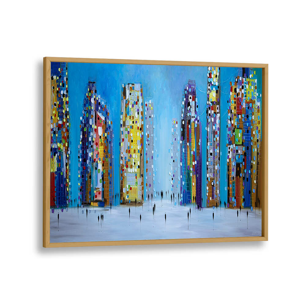 COSMOPOLITAN LIFE , MODERN IMPRESSIONISM PAINTINGS