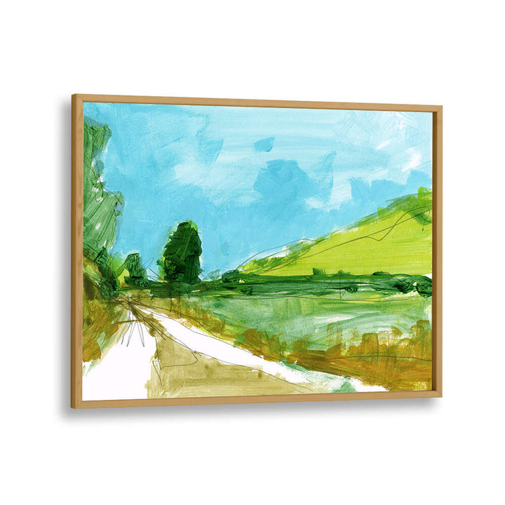 Vibrant COUNTRY III, LANDSCAPE PAINTINGS showcasing serene nature, perfect for enhancing your home decor.
