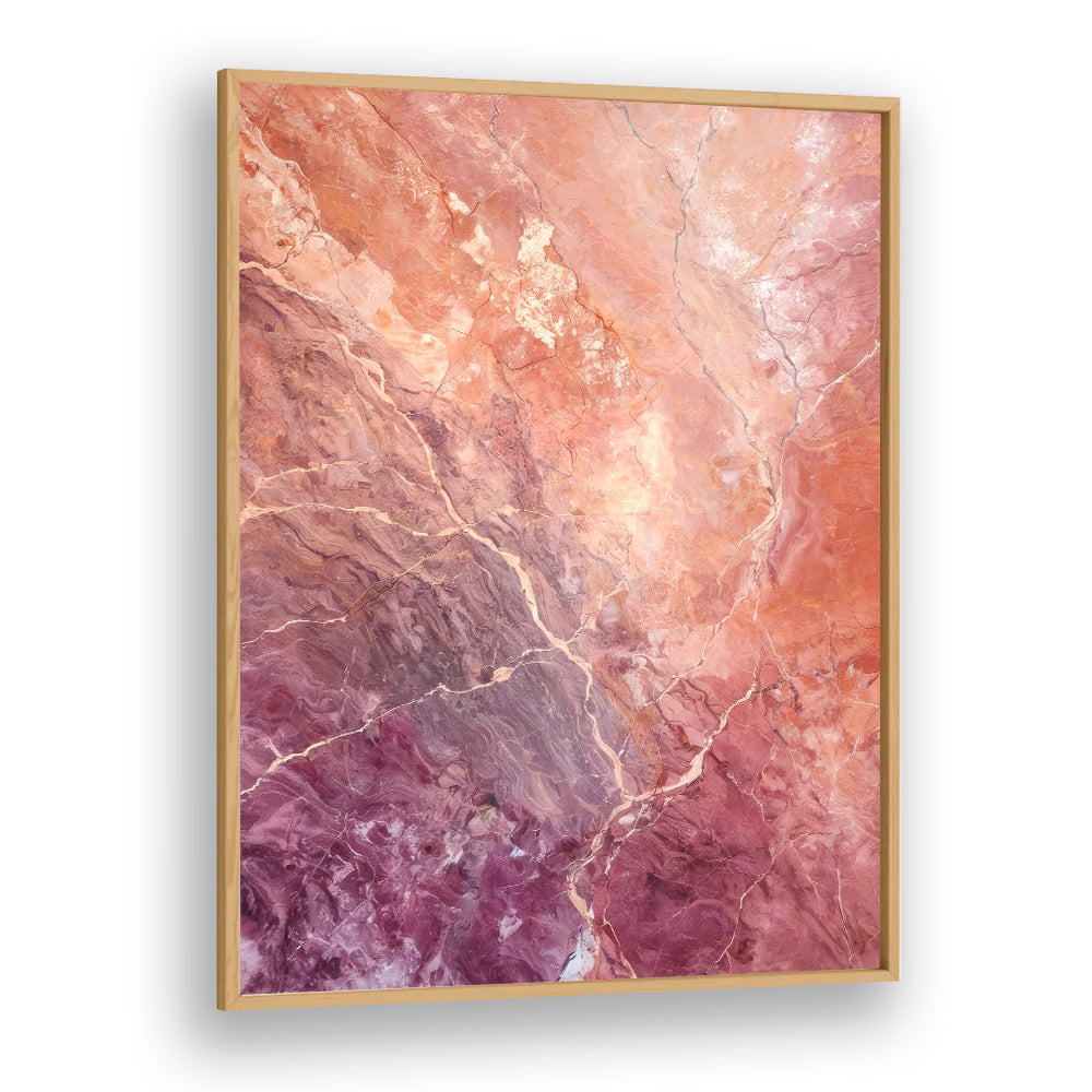 Stunning CRIMSON EARTH VEINS, ABSTRACT PAINTINGS showcasing rich tones and earthy textures for elegant home decor.