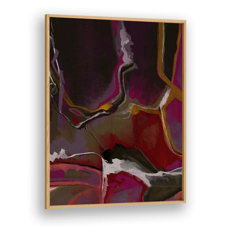 CRIMSON VEIL , ABSTRACT PAINTINGS