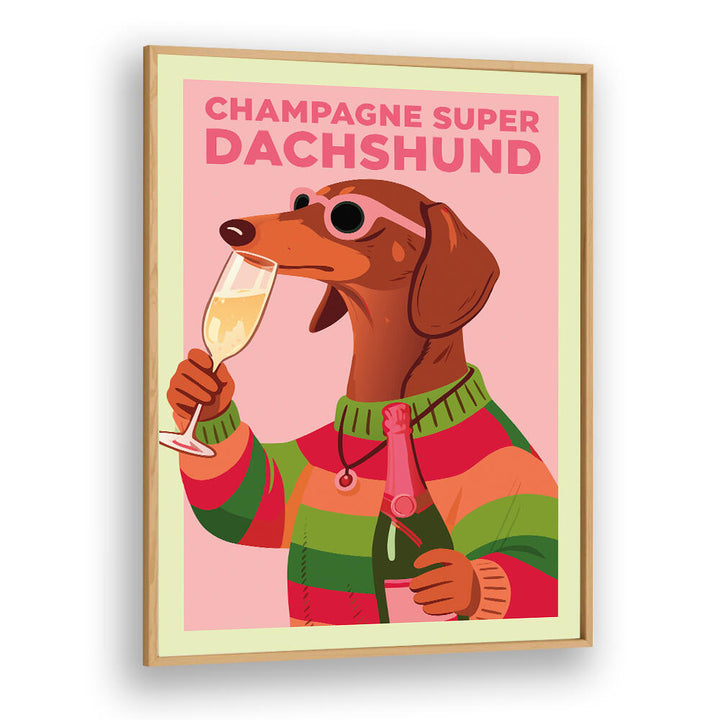 DACHSHUND CHAMPAGNE PARTY