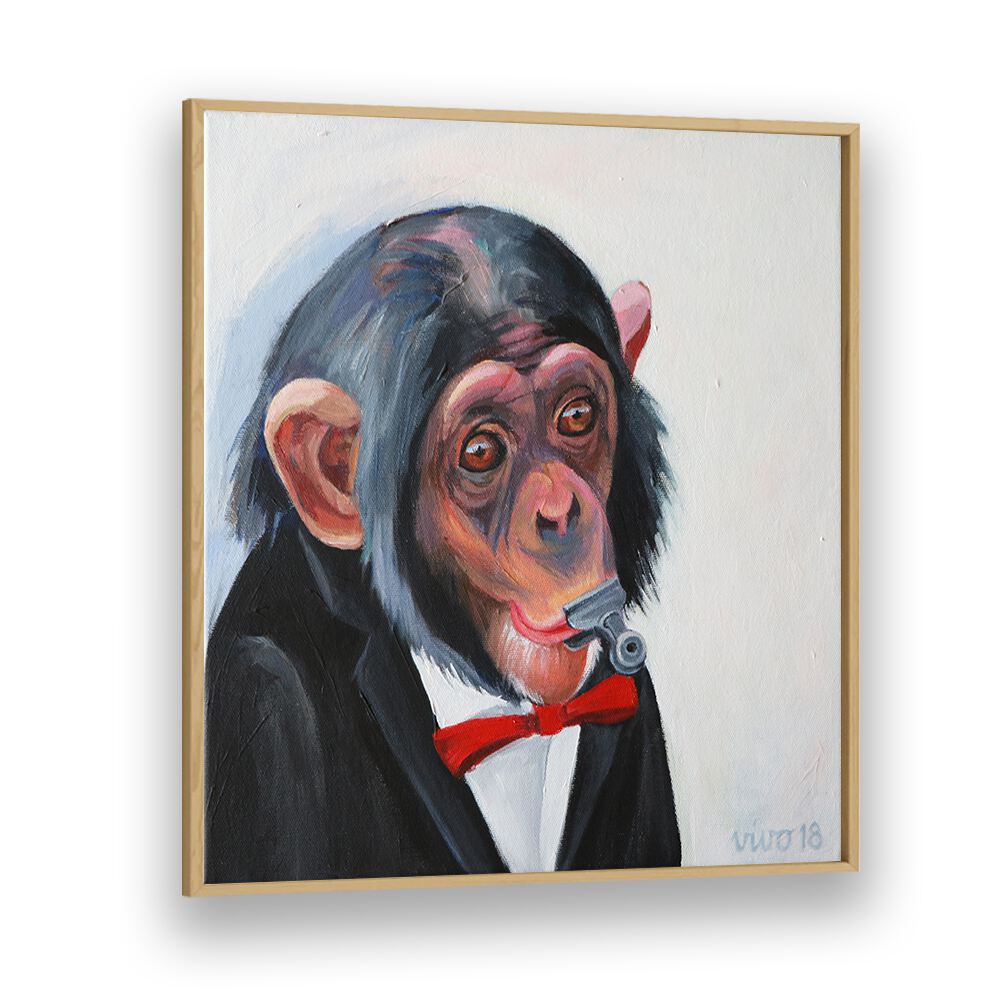 Dapper Chimp Whistle comic poster featuring vibrant artwork, perfect for comic book decor enthusiasts.