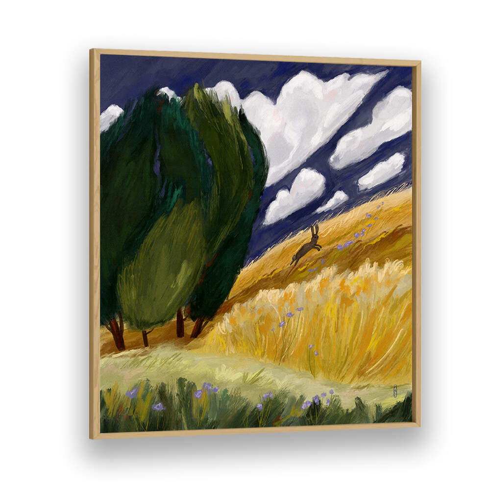 DARK SKY LANDSCAPE ARTWORK , LANDSCAPE PAINTINGS