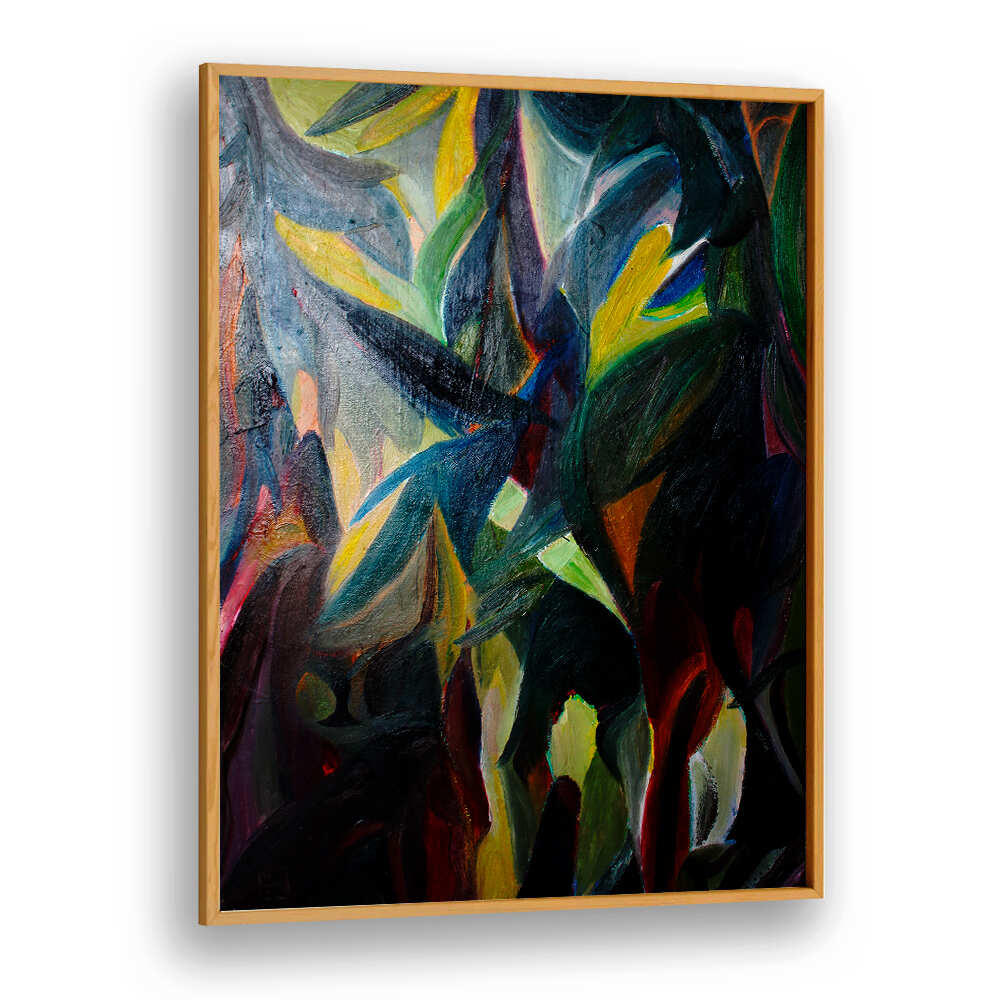DEEP WOODS , ABSTRACT PAINTINGS