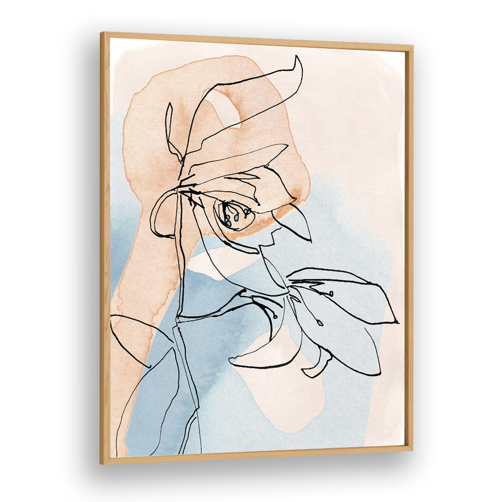 DELICATE LINE BLOOM , ORGANIC FORMS