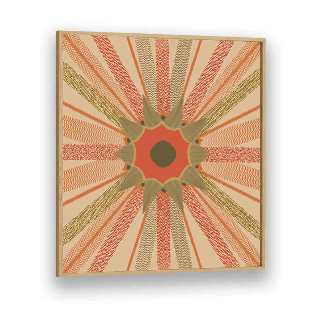 DESERT SUN , PATTERN ART PRINTS