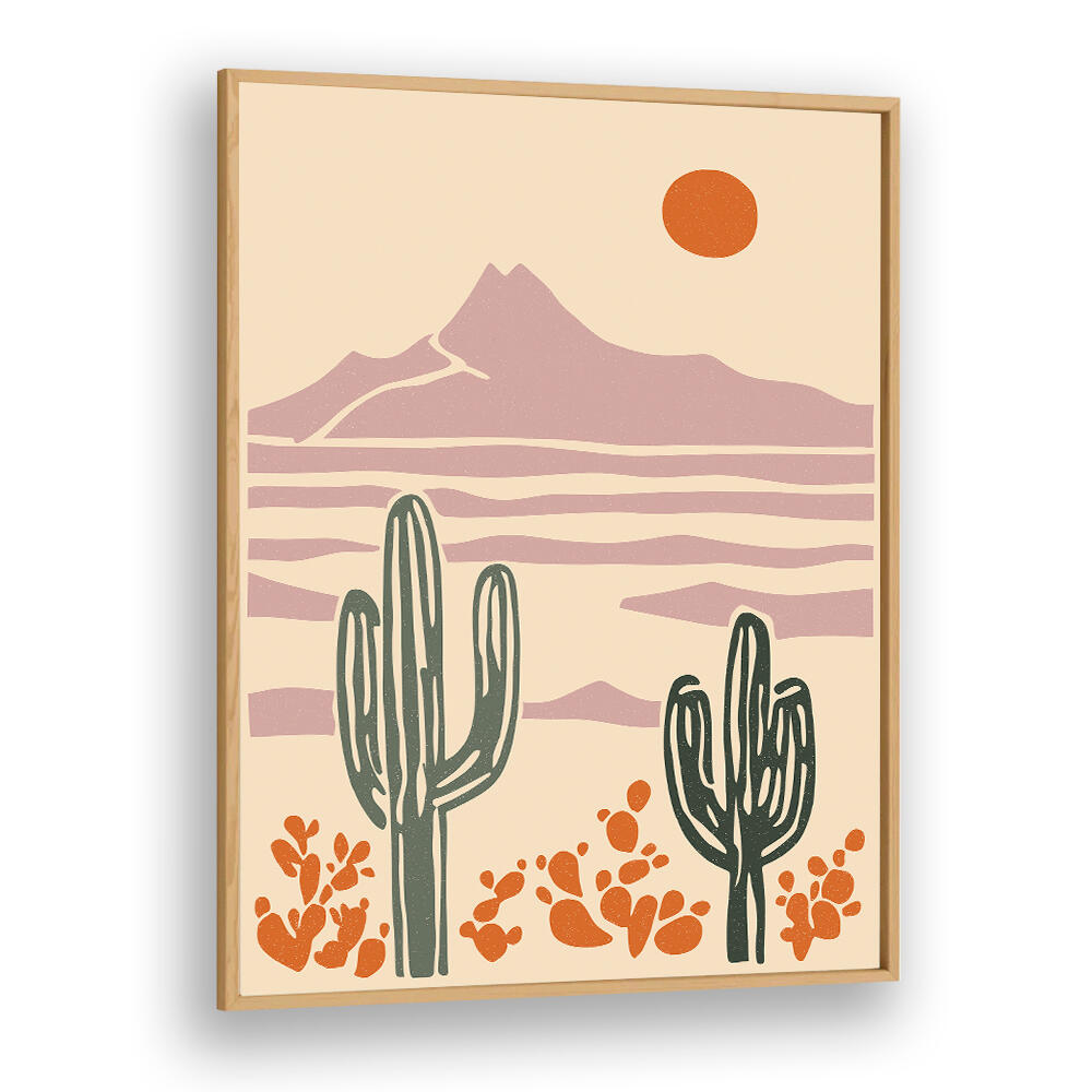 DESERT HEAT II , LANDSCAPE PAINTINGS