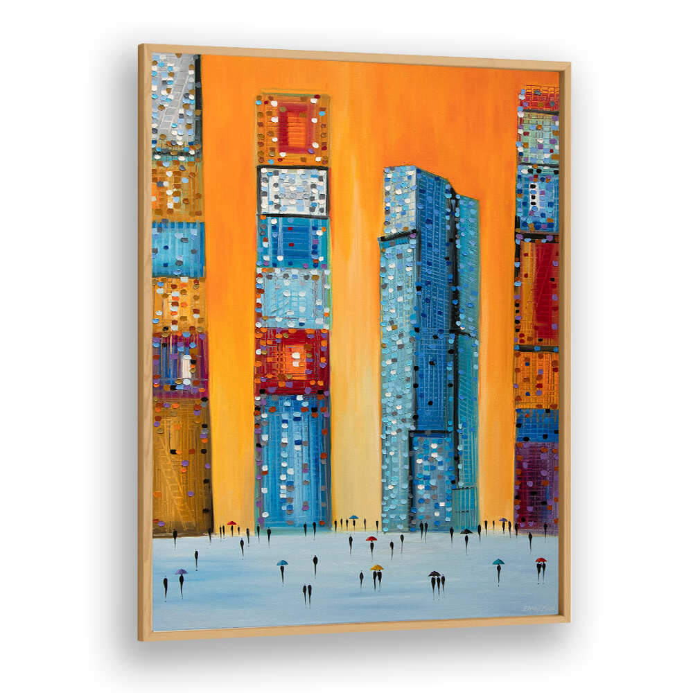 DIDN'T IT RAIN , MODERN IMPRESSIONISM PAINTINGS