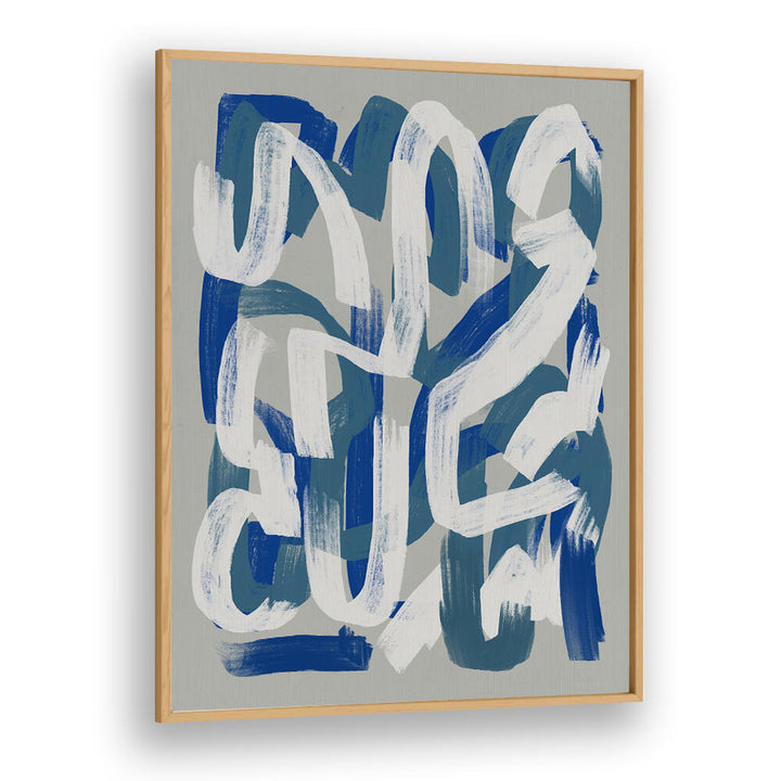 DRY BRUSH GREY AND BLUE , ABSTRACT PAINTINGS