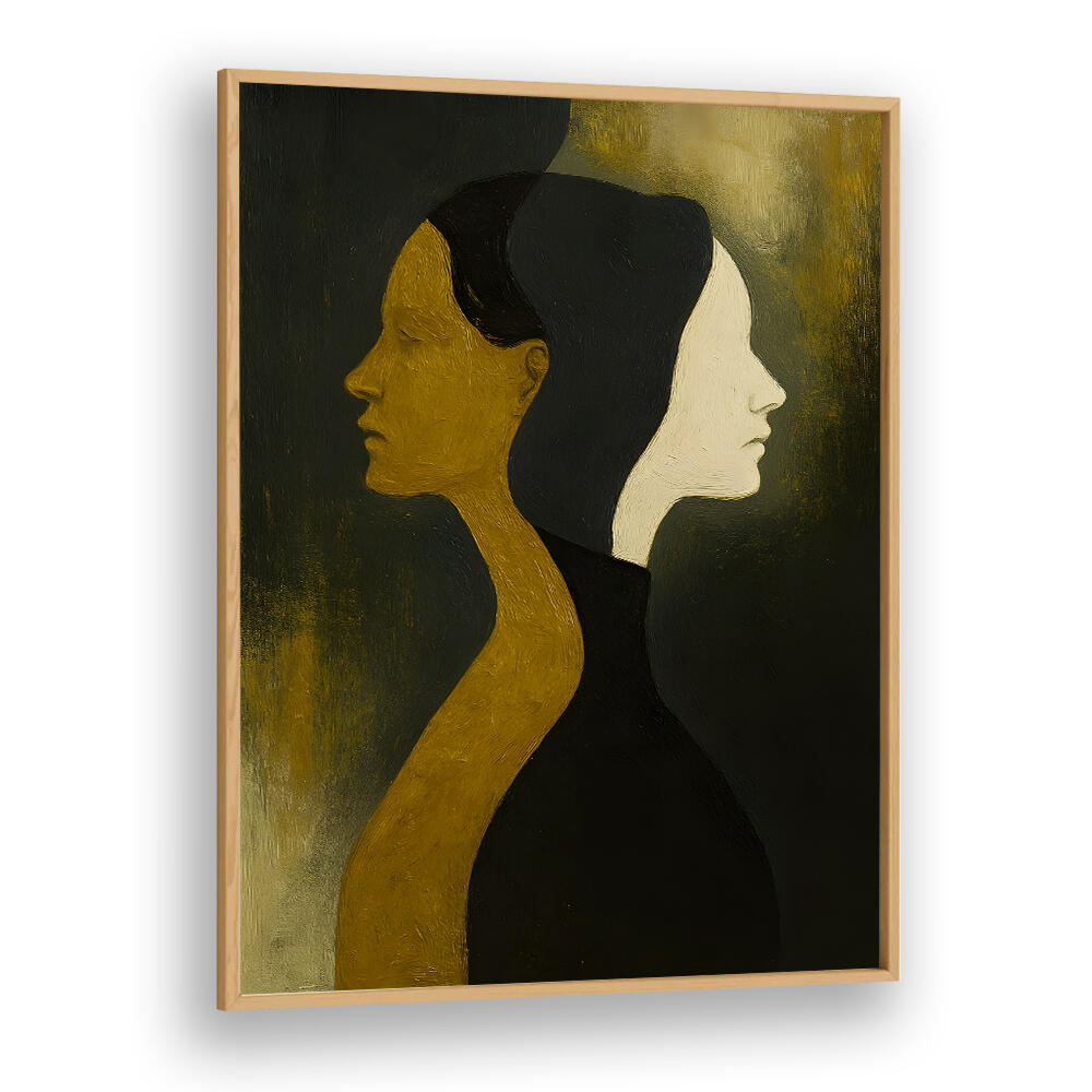 DUAL HORIZONS , EXPRESSIONISM PAINTINGS