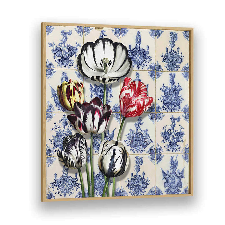 DUTCH TULIPS ON TILES