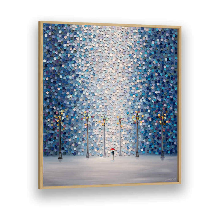 EARLY AT NIGHT , MODERN IMPRESSIONISM PAINTINGS