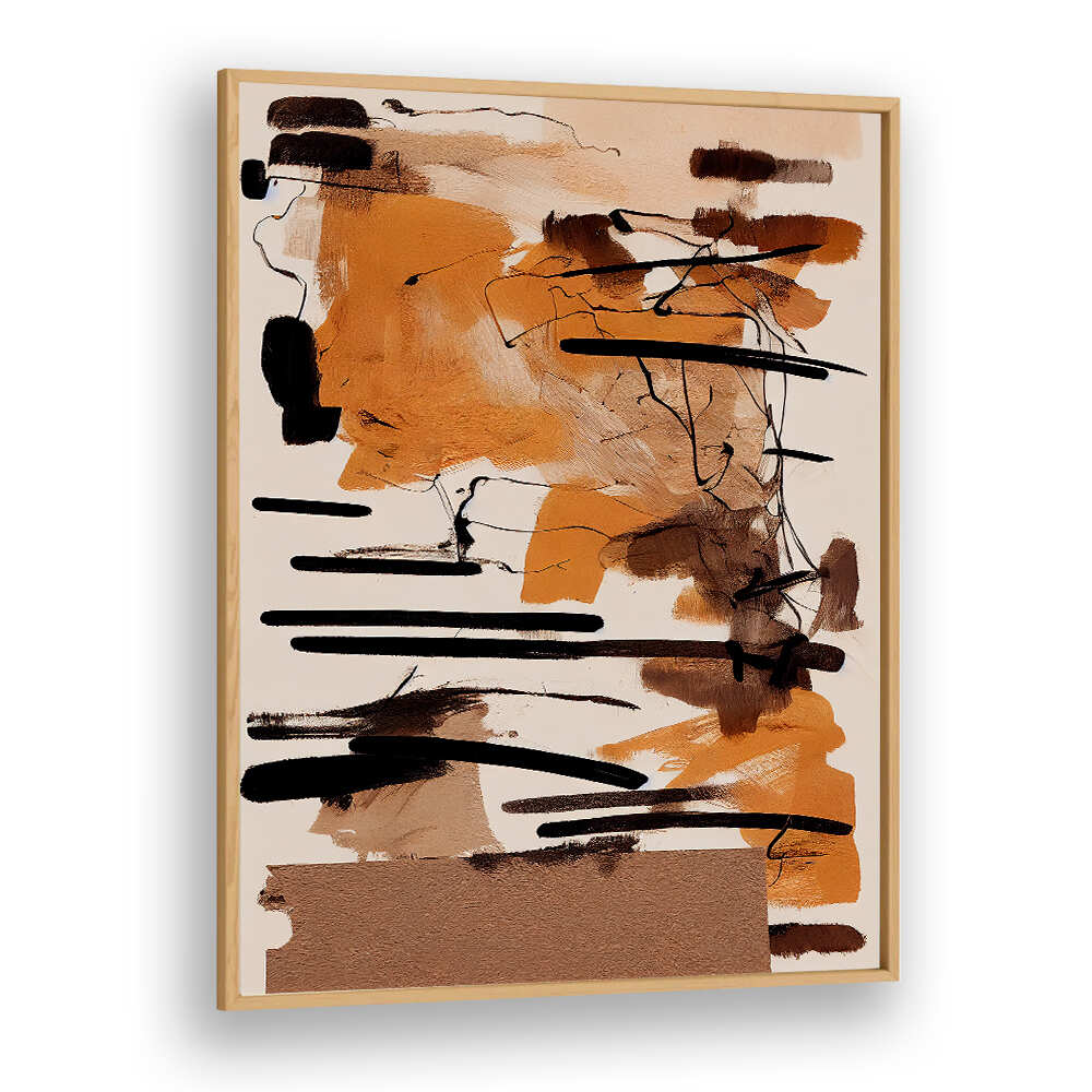 EARTHY STROKES , ABSTRACT PAINTINGS