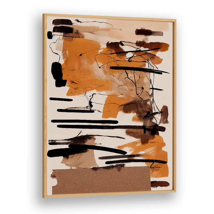 EARTHY STROKES , ABSTRACT PAINTINGS