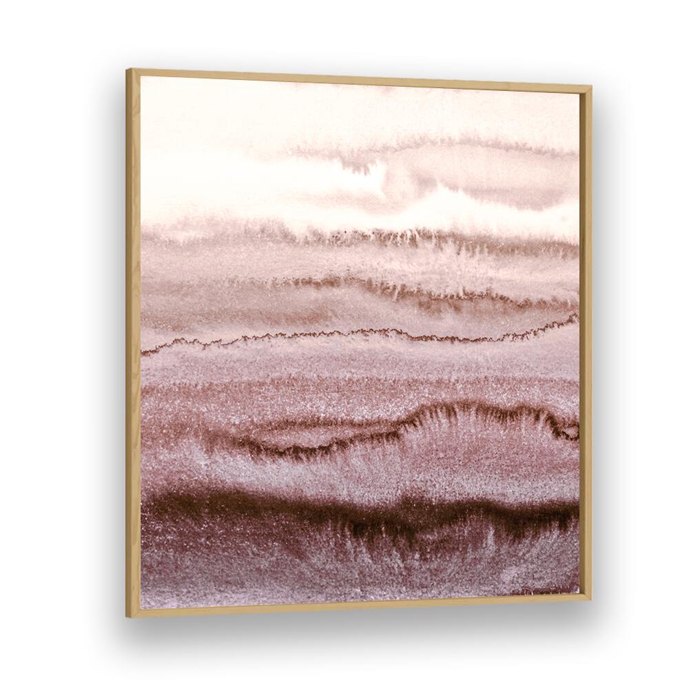Elevate your space with EARTHY WAVES WITH SERENE LANDSCAPE, ABSTRACT PAINTINGS featuring soothing earthy tones.