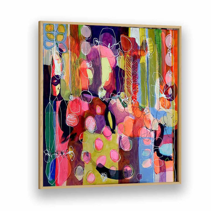 Vibrant FALLING, RISING II, ABSTRACT PAINTINGS showcase a stunning blend of colors, perfect for transforming your space.