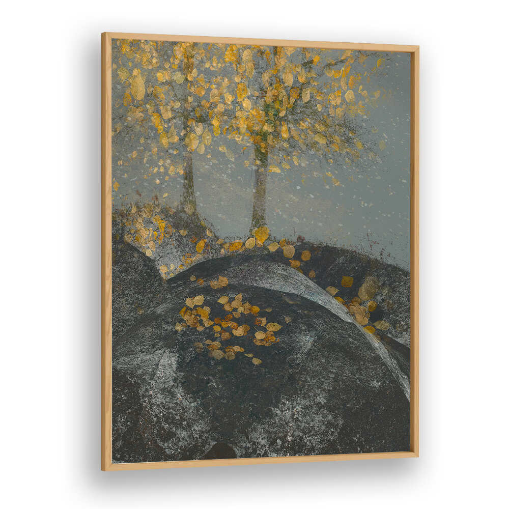 FALLING LEAVES , FLORAL FLOWER PAINTINGS