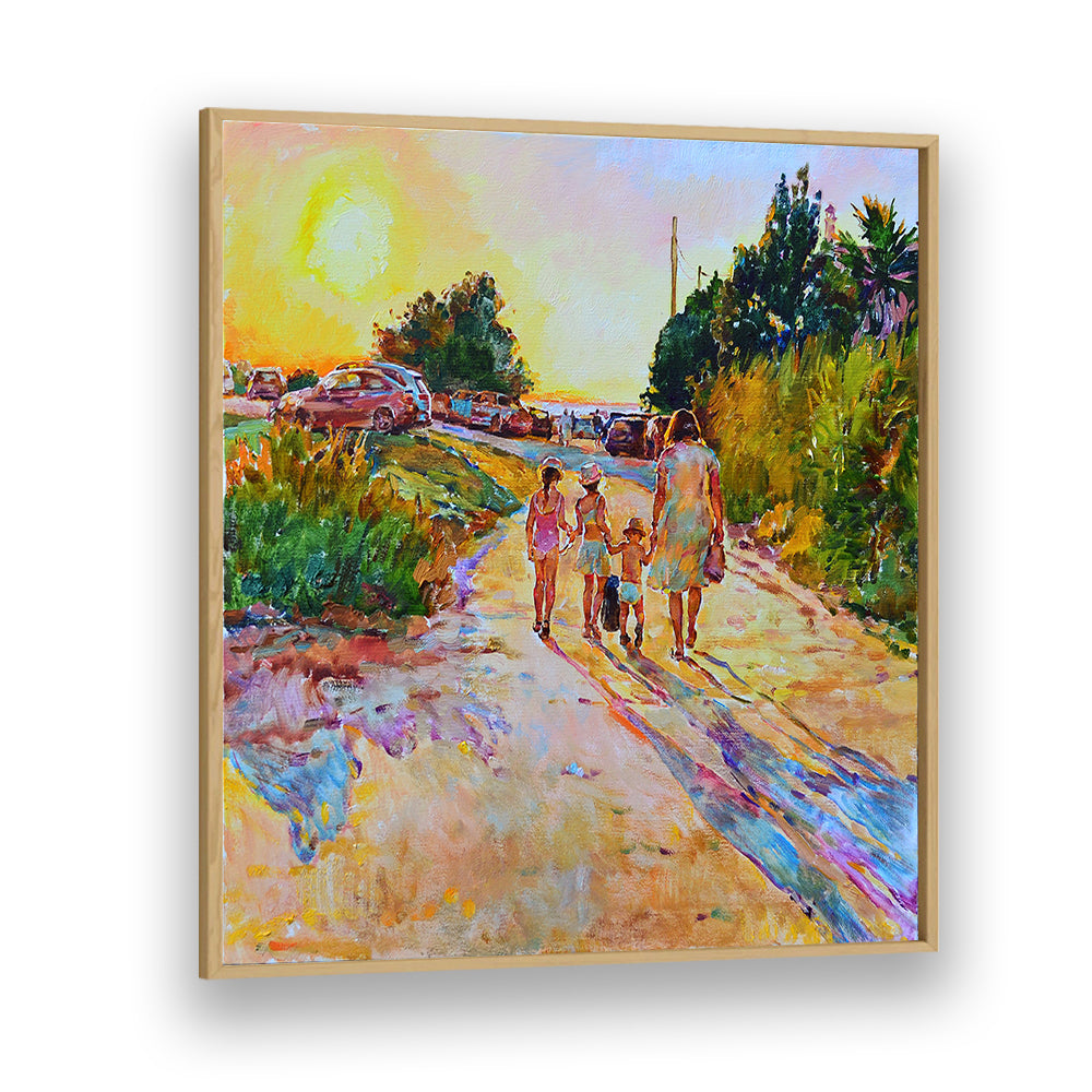 FAMILY SUNSET BEACH WALK