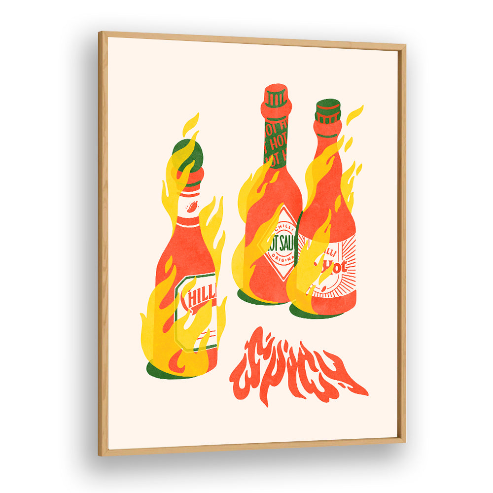 FIERY HOT SAUCE BOTTLES
