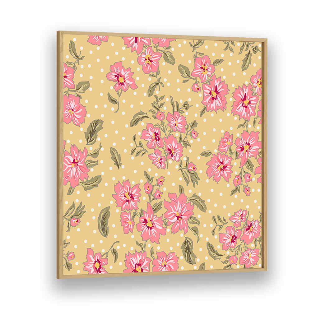 Vibrant Floral Heritage Bouquet I, Pattern Art Prints, showcasing beautiful floral motifs on a warm background.