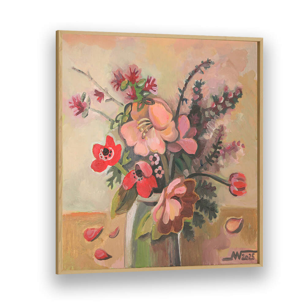 FLOWERS IV , RETRO ART