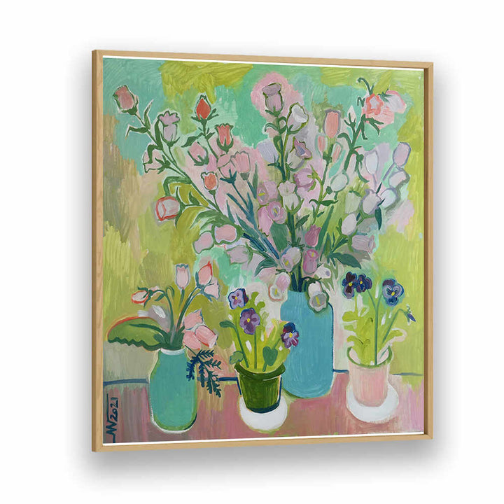 FLOWERS III , RETRO ART